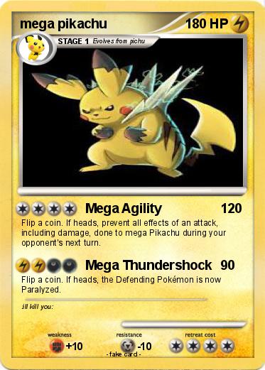 Pokemon mega pikachu