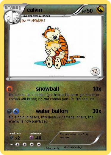 Pokemon calvin