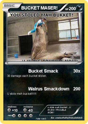 Pokemon BUCKET MASER!
