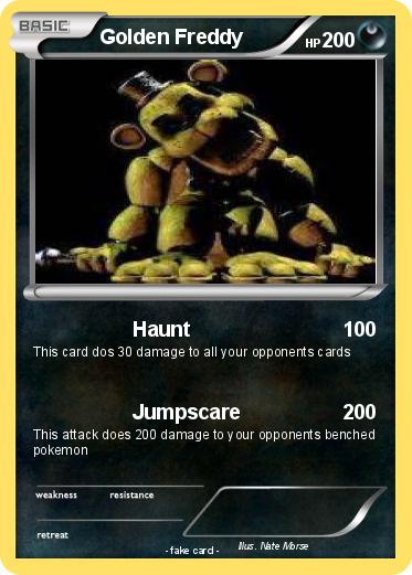Pokemon Golden Freddy
