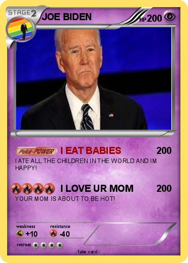 Pokemon JOE BIDEN