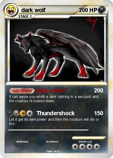 Pokemon dark wolf