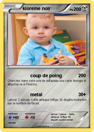 Pokemon kioreme noir