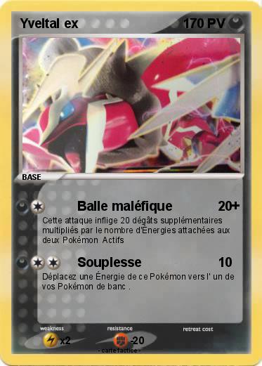 Pokemon Yveltal ex