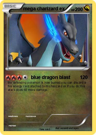 Pokemon mega charizard ex