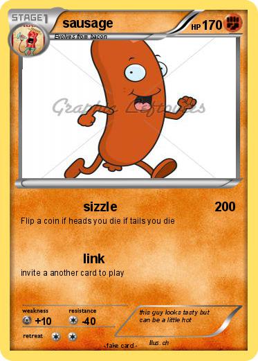 Pokemon sausage