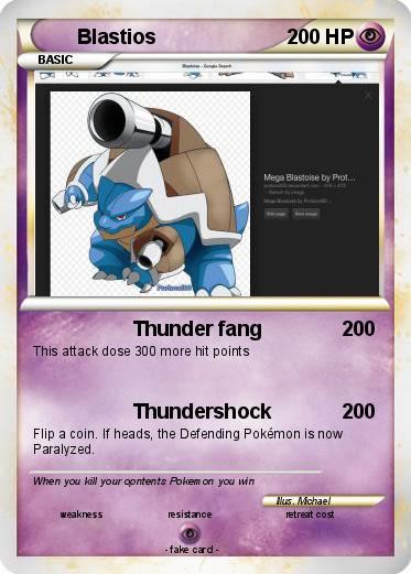 Pokemon Blastios