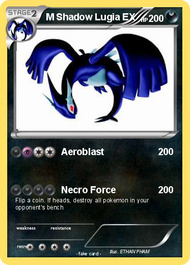 Pokemon M Shadow Lugia EX