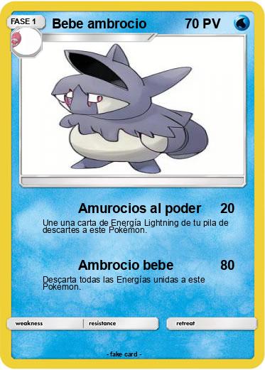 Pokemon Bebe ambrocio