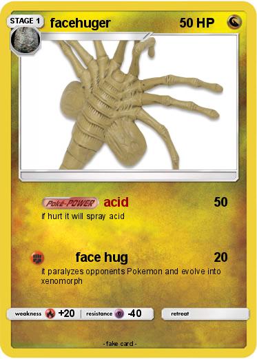 Pokemon facehuger