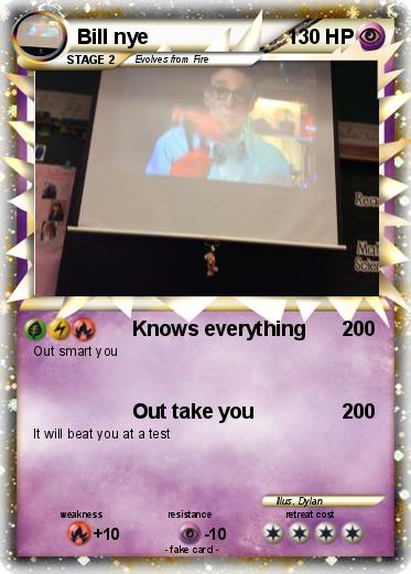 Pokemon Bill nye