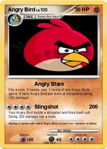 Pokemon Angry Bird