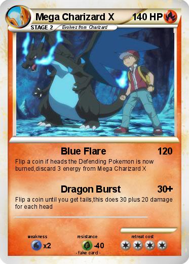 Pokemon Mega Charizard X