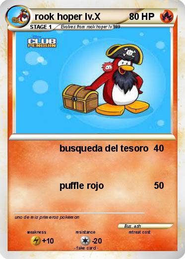 Pokemon rook hoper lv.X