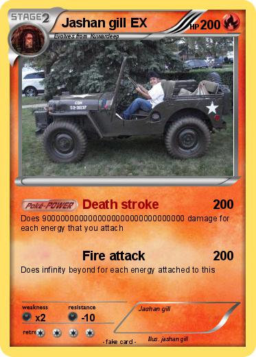 Pokemon Jashan gill EX