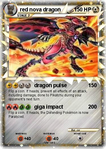Pokemon red nova dragon