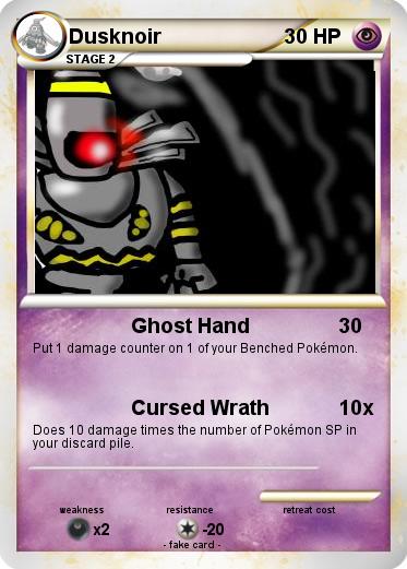 Pokemon Dusknoir