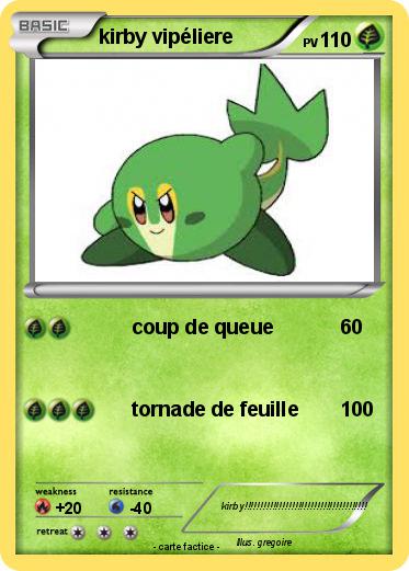 Pokemon kirby vipéliere