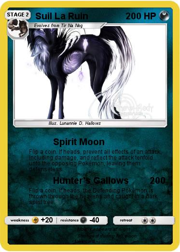 Pokémon Suil La Ruin - Spirit Moon - My Pokemon Card