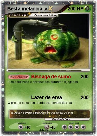 Pokemon Besta melância