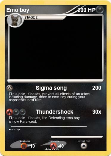 Pokemon Emo boy