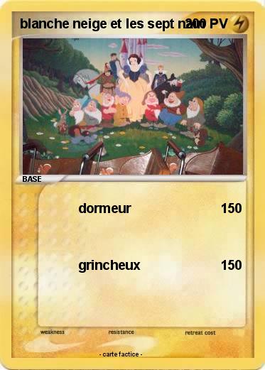 Pokemon blanche neige et les sept nain