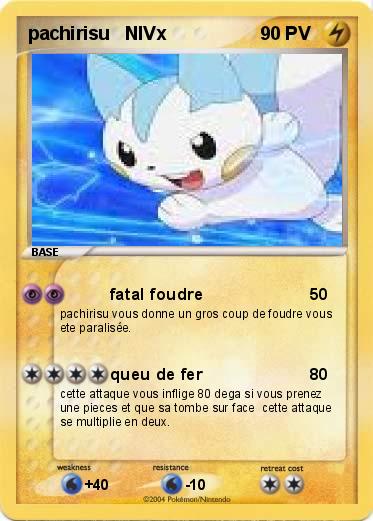 Pokemon pachirisu   NIVx