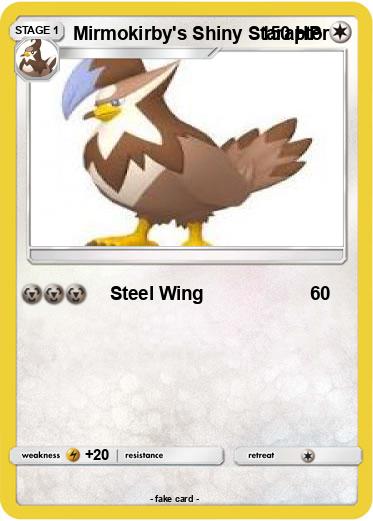 Pokemon Mirmokirby's Shiny Staraptor