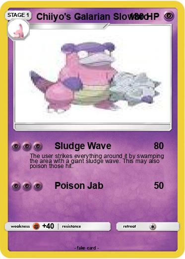 Pokemon Chiiyo's Galarian Slowbro