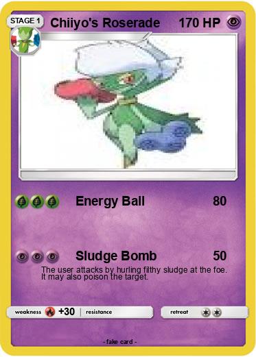Pokemon Chiiyo's Roserade