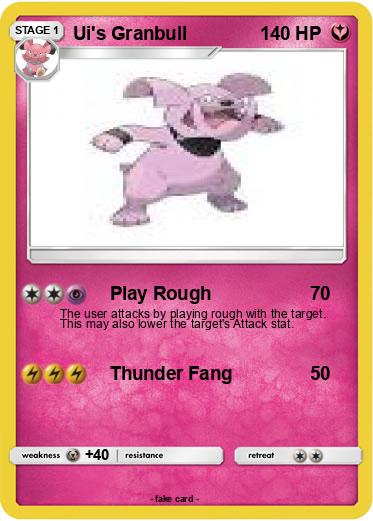 Pokemon Ui's Granbull