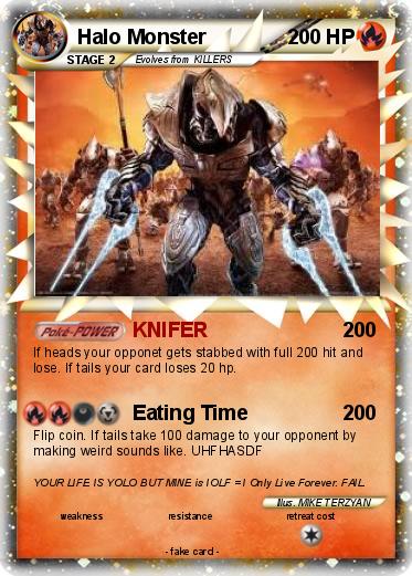 Pokemon Halo Monster