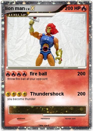 Pokemon lion man