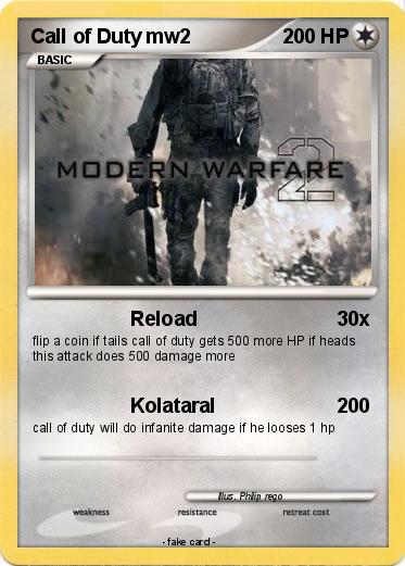 Pokemon Call of Duty mw2