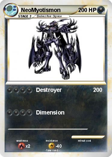 Pokemon NeoMyotismon
