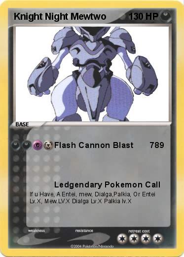 Pokemon Knight Night Mewtwo