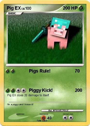 Pokemon Pig EX