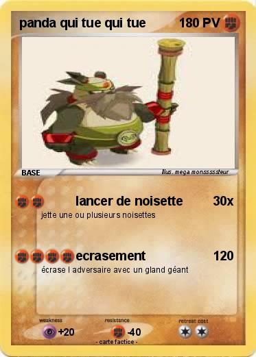 Pokemon panda qui tue qui tue