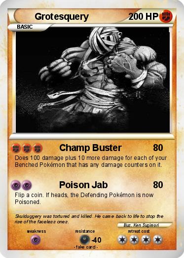 Pokemon Grotesquery