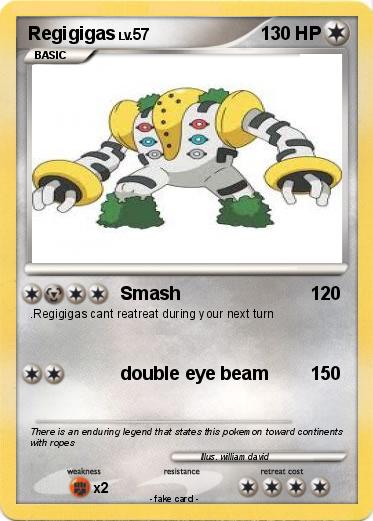 Pokemon Regigigas
