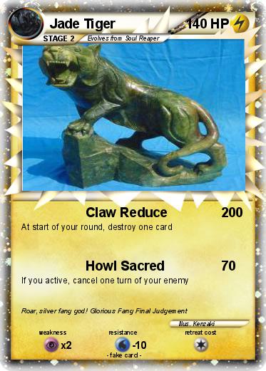 Pokemon Jade Tiger