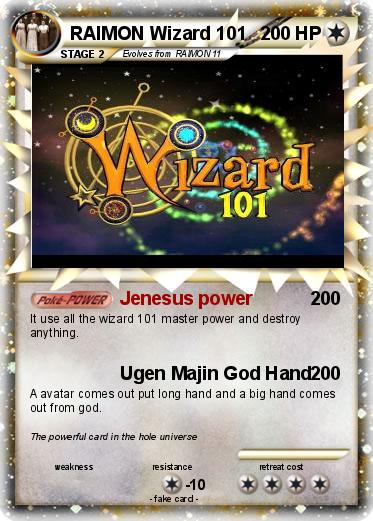 Pokemon RAIMON Wizard 101