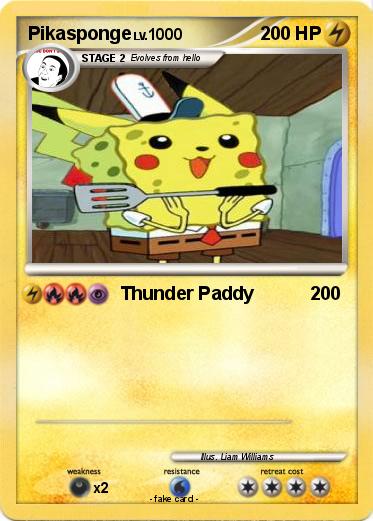Pokemon Pikasponge