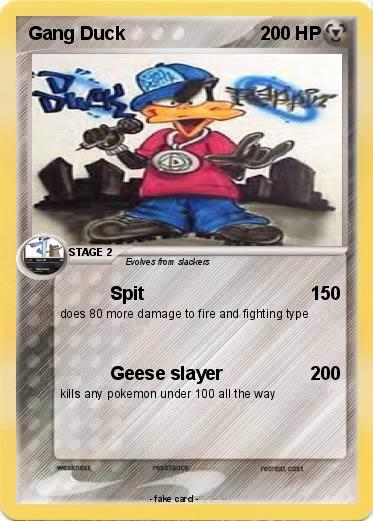 Pokemon Gang Duck