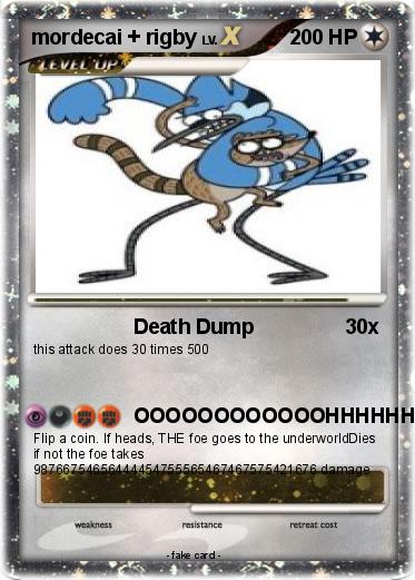 Pokemon mordecai + rigby
