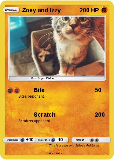 Pokemon Zoey and Izzy