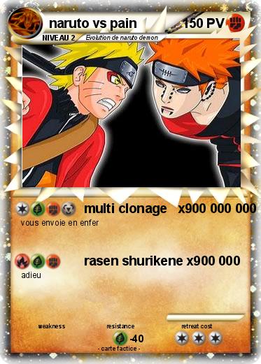 Pokemon naruto vs pain