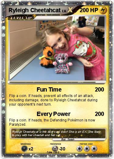 Pokemon Ryleigh Cheetahcat