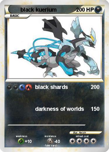 Pokemon black kuerium