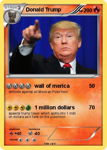 Pokemon Donald Trump